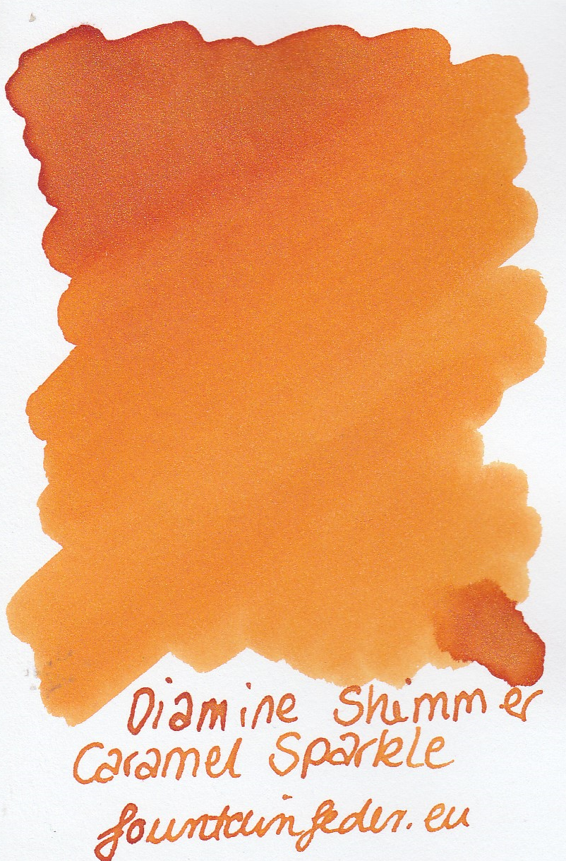 Diamine Shimmer Caramel Sparkle 50ml