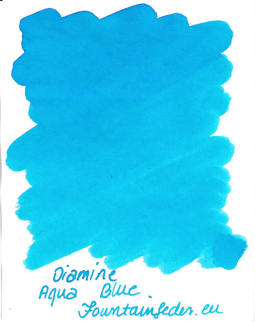 Diamine Aqua Blue Ink Sample 2ml