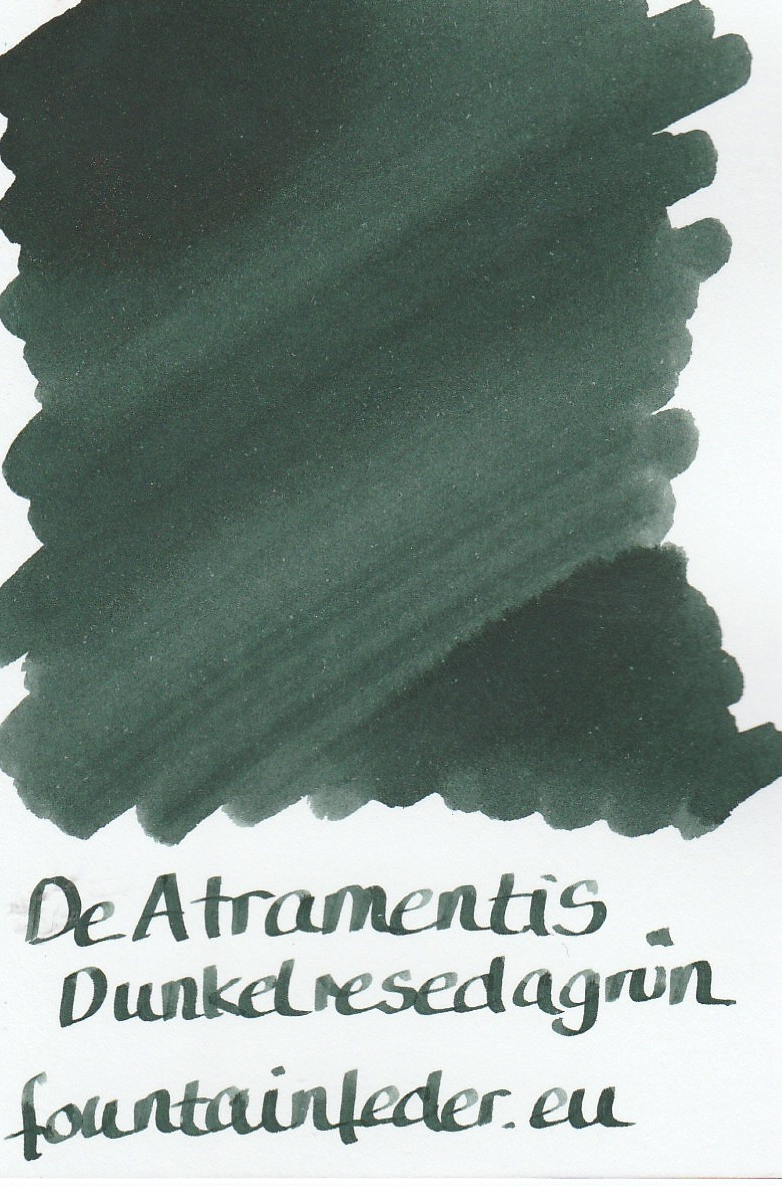 DeAtramentis Dunkelresedagrün Ink Sample 2ml