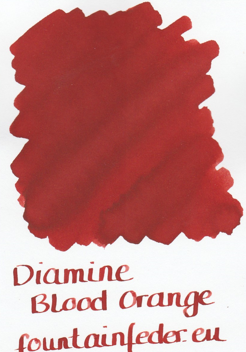 Diamine Blood Orange Ink Sample 2ml