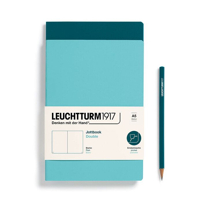 Leuchtturm1917 Jottbook A5 Doppelpack Blanco