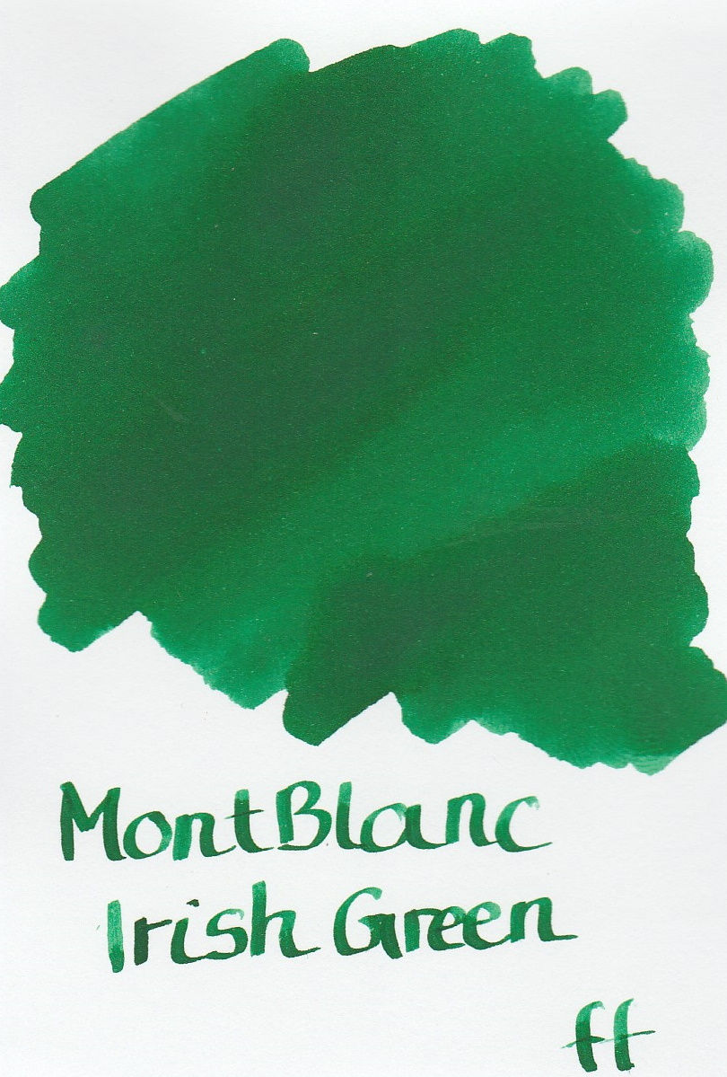 Montblanc Irish Green Ink Sample 2ml   