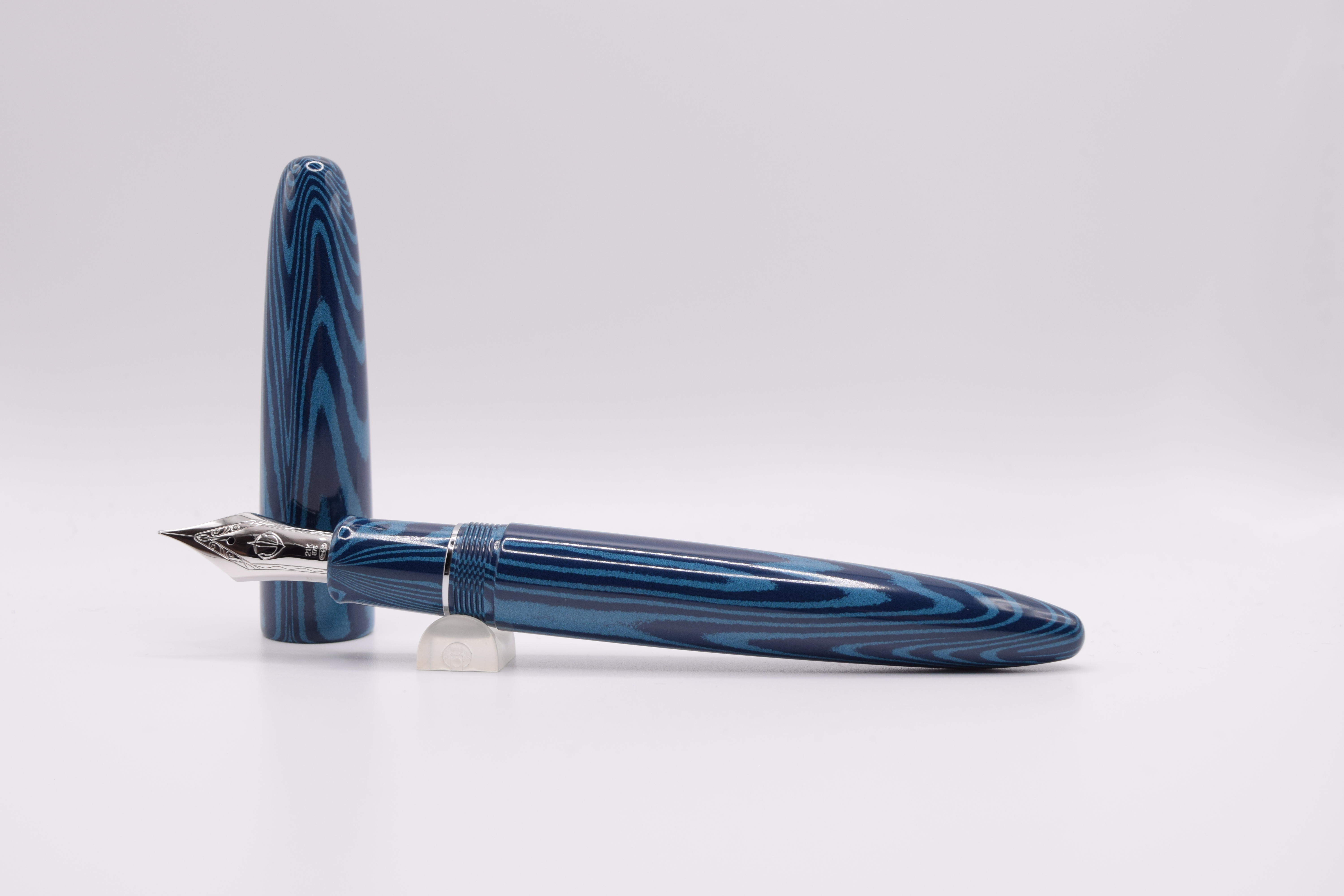 Sailor King of Pen - Ripple Blue Ebonite - Limited Edition