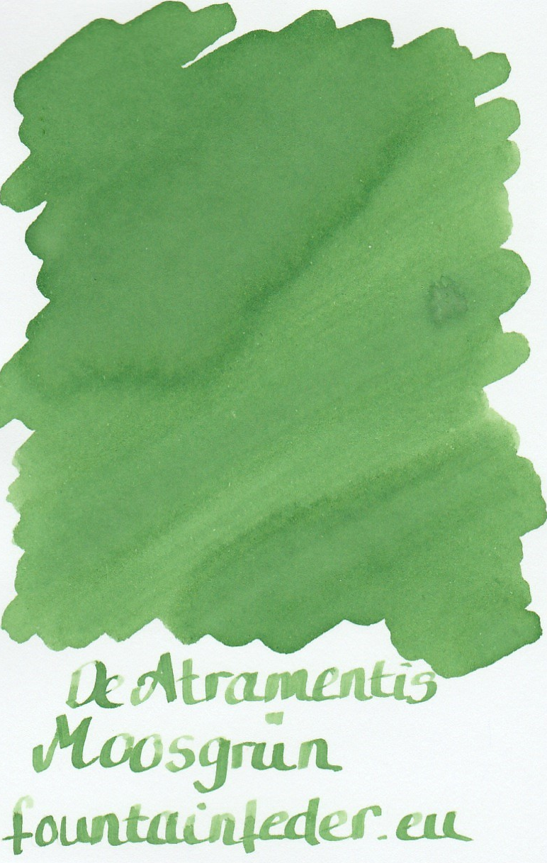 DeAtramentis Moosgrün Ink Sample 2ml