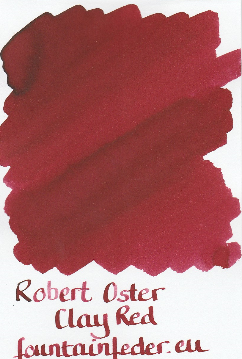 Robert Oster - Clay Red Ink Sample 2ml   