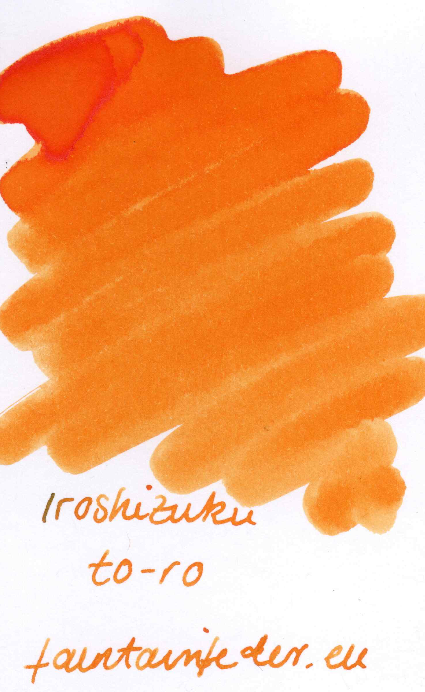 Pilot Iroshizuku to-ro 2ml Ink Sample