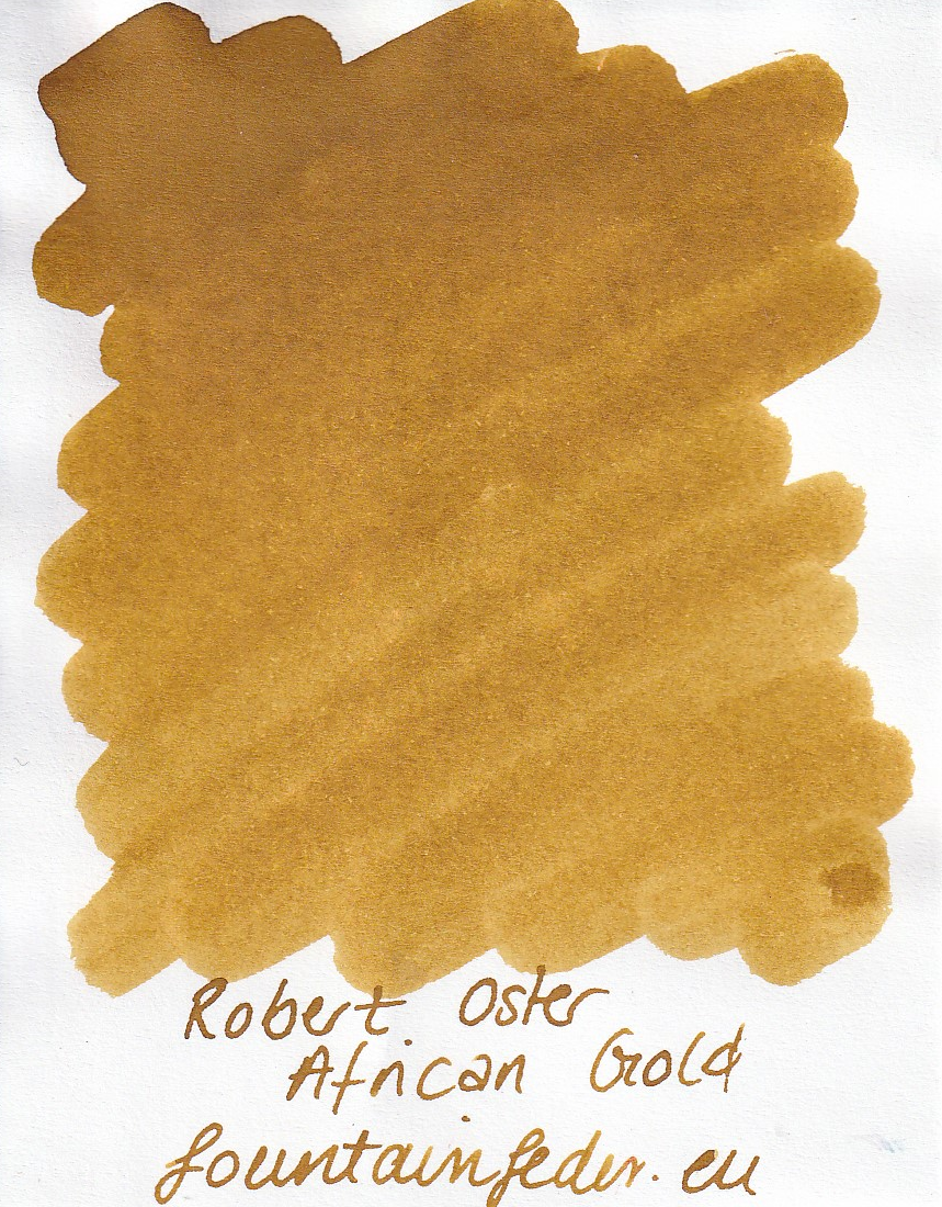Robert Oster - African Gold Ink Sample 2ml
