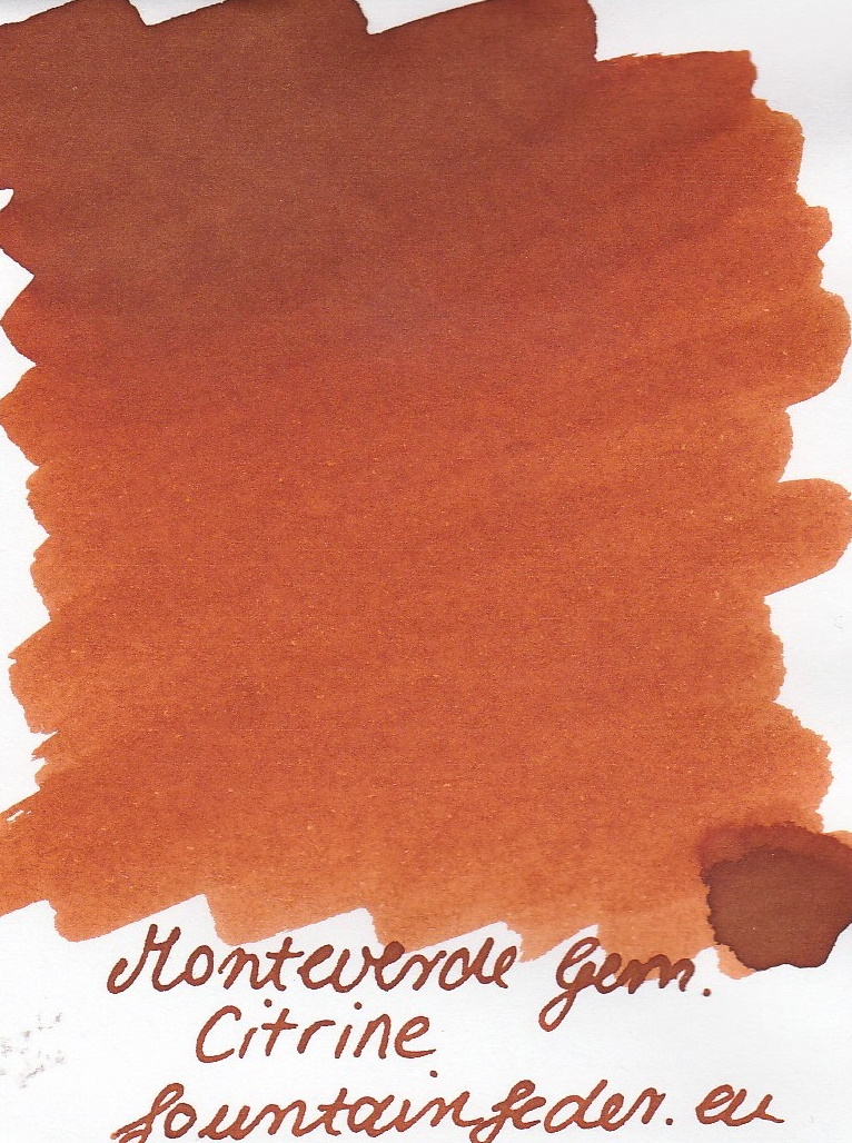 Monteverde Gemstone Citrine Ink Sample 2ml     
