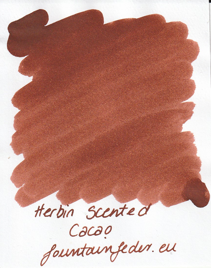 Herbin Scented Cacao Ink Sample 2ml