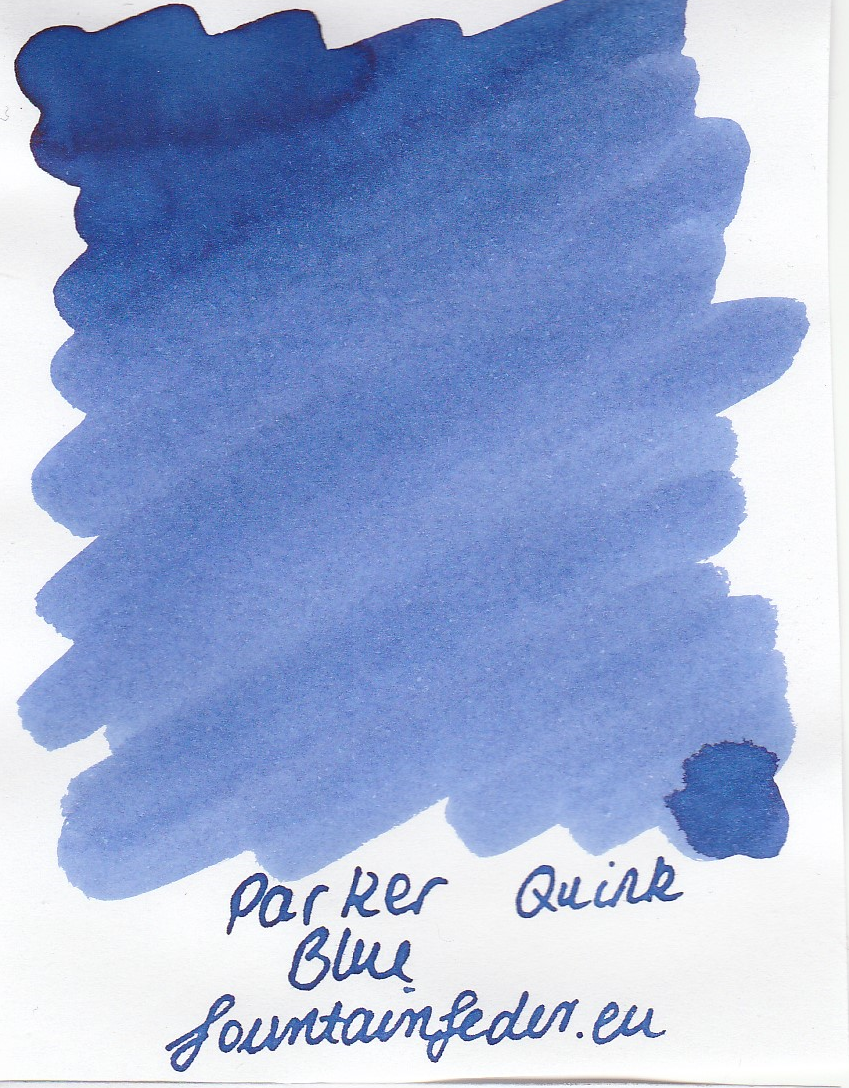 Parker Quink Blue Ink Sample 2ml