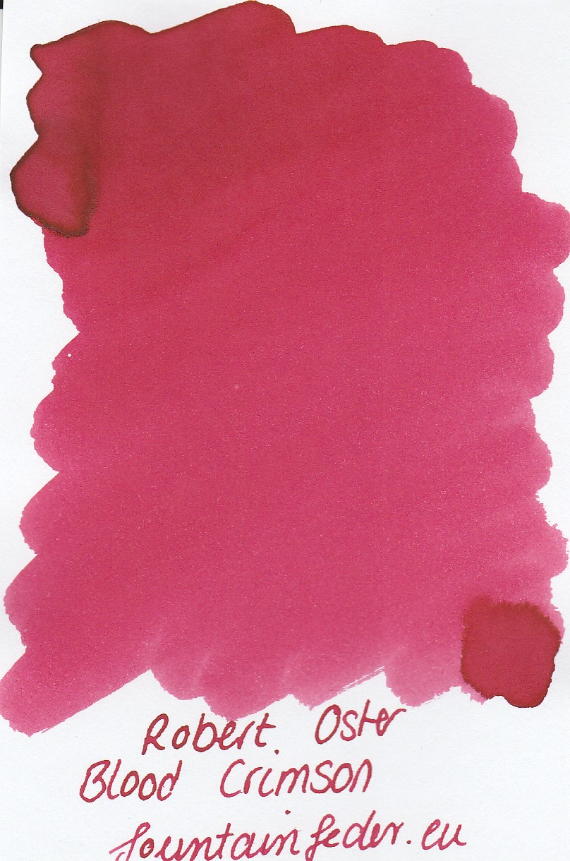 Robert Oster - Blood Crimson Ink Sample 2ml  