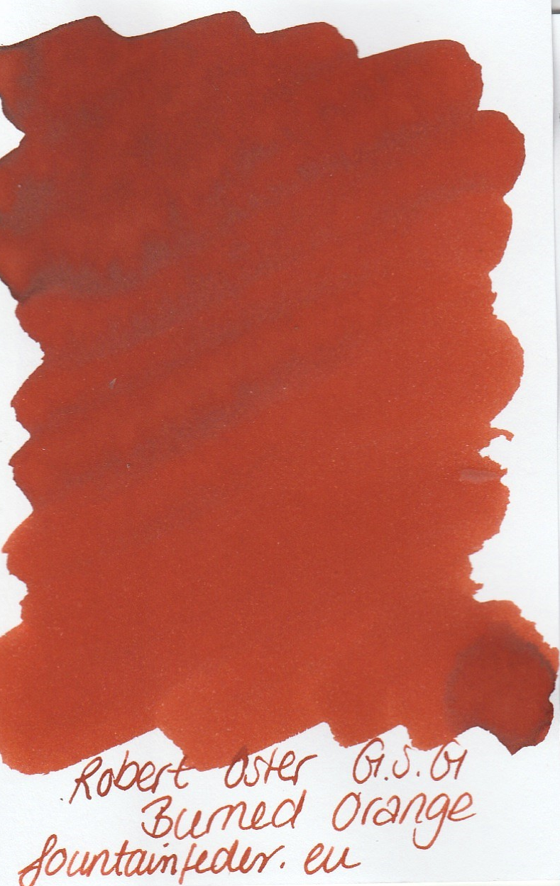 Robert Oster Get.Set.Go - Burned Orange Ink Sample 2ml  