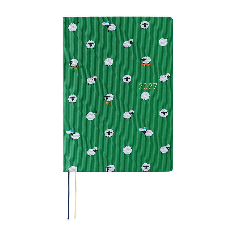 Hobonichi HON  Bow & Tie Sheep Sheep Sheep 2027