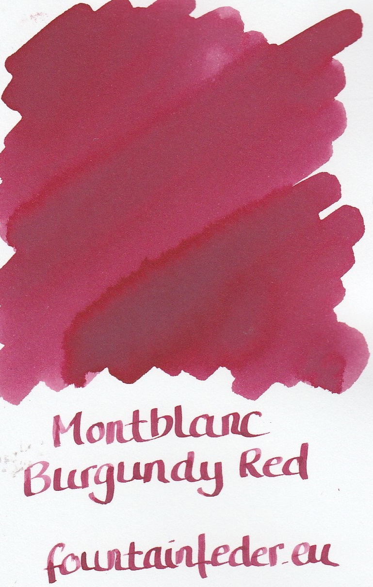 Montblanc Burgundy Red Ink Sample 2ml    