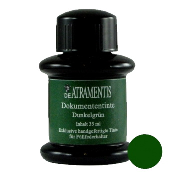 DeAtramentis Document Ink Dark Green 45ml
