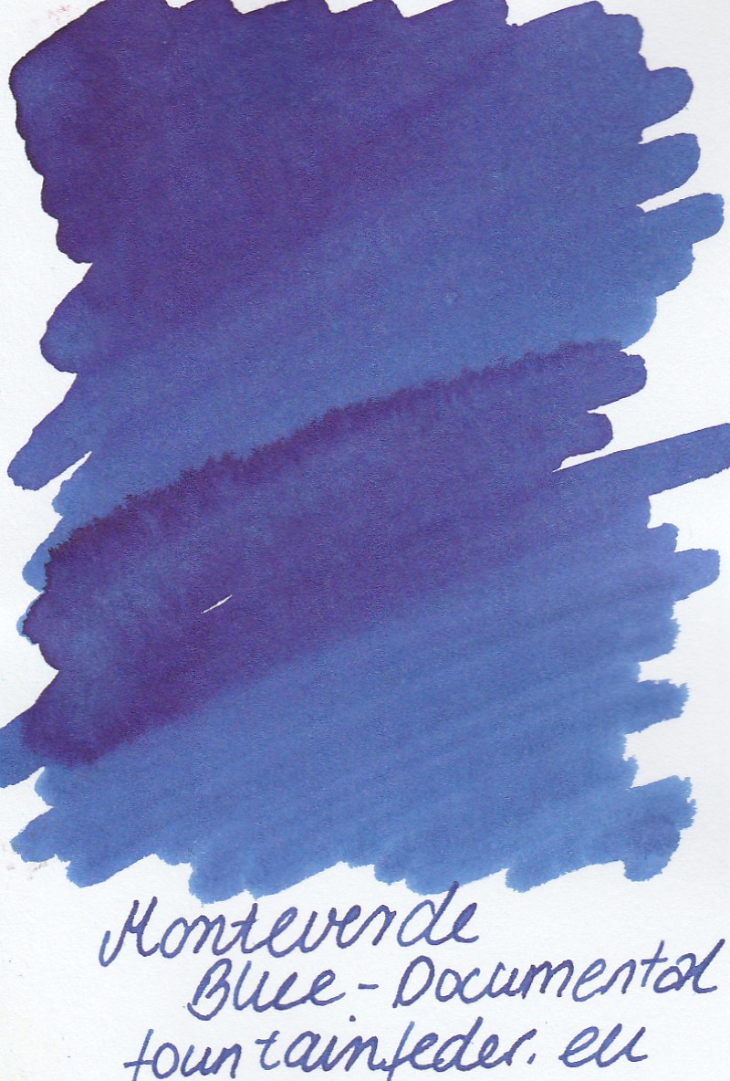 Monteverde  Blue Documental Ink Sample 2ml   