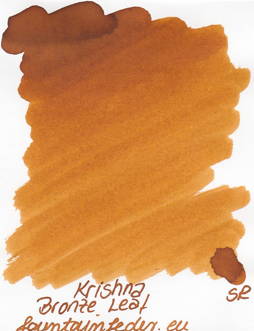 Krishna SR Bronze Leaf Ink Sample 2ml  