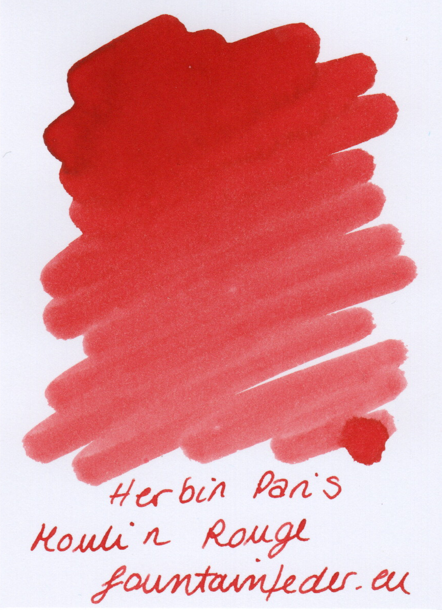 Jacques Herbin Colours of Paris - Moulin Rouge Ink Sample 2ml