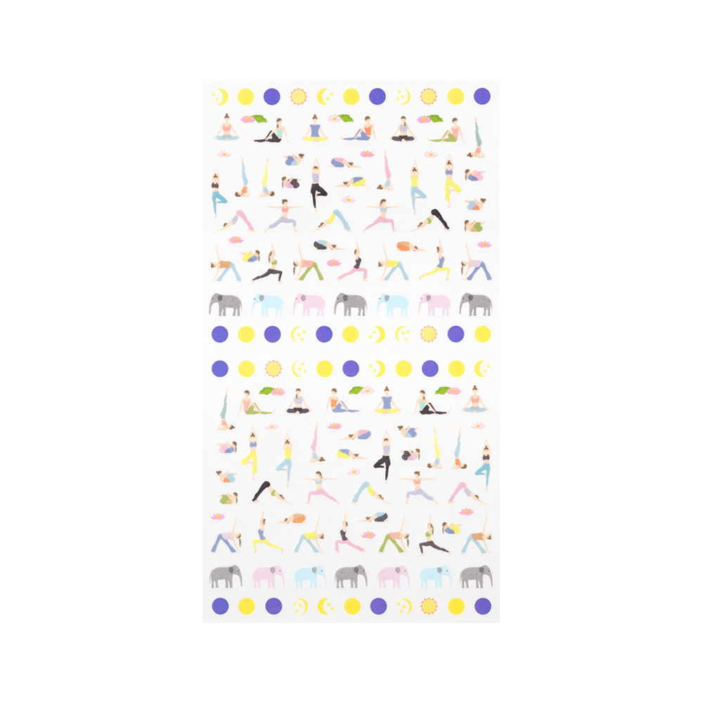 Midori Yoga Sticker