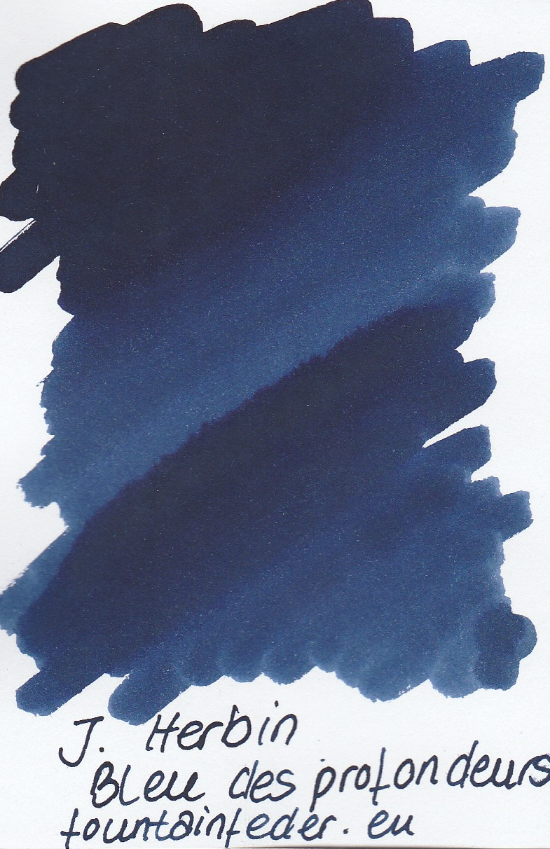 Herbin Bleu des Profondeurs Ink Sample 2ml  