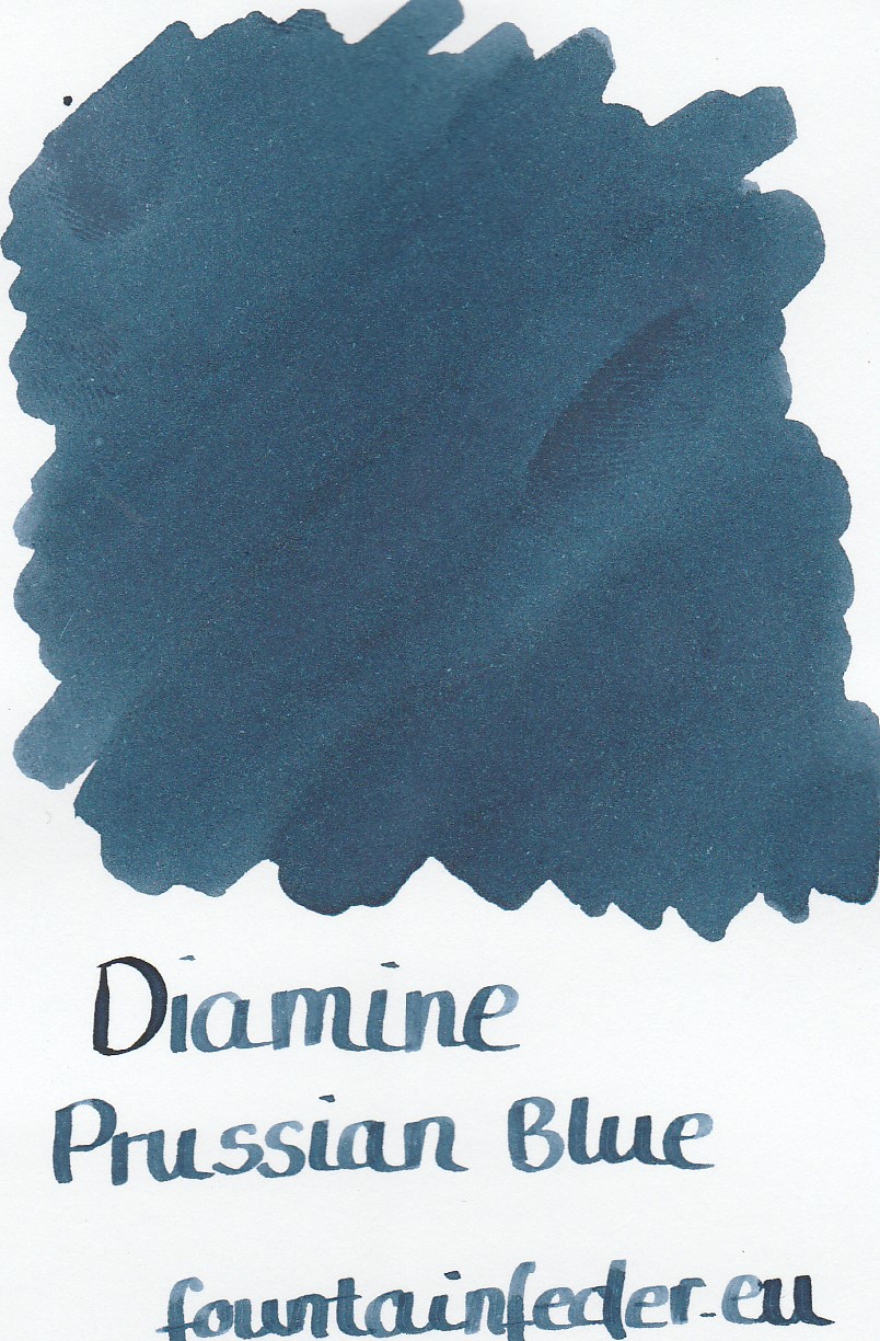 Diamine Prussian Blue - Ink Sample