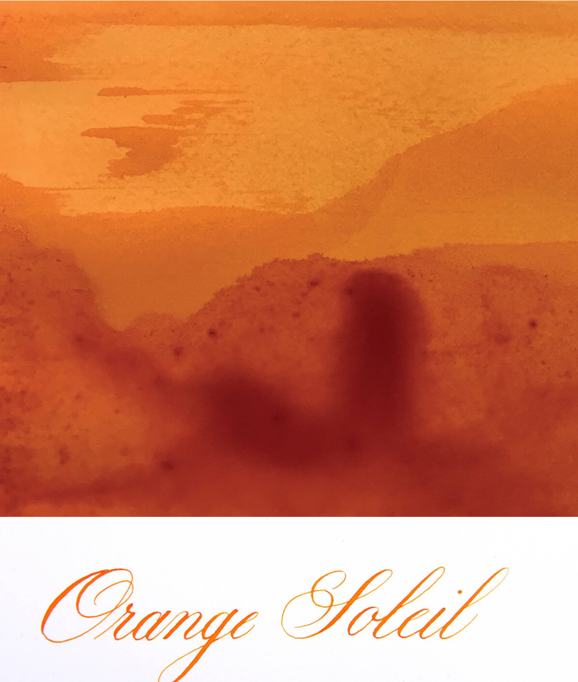 Jacques Herbin  - Orange Soleil Ink Sample 2ml
