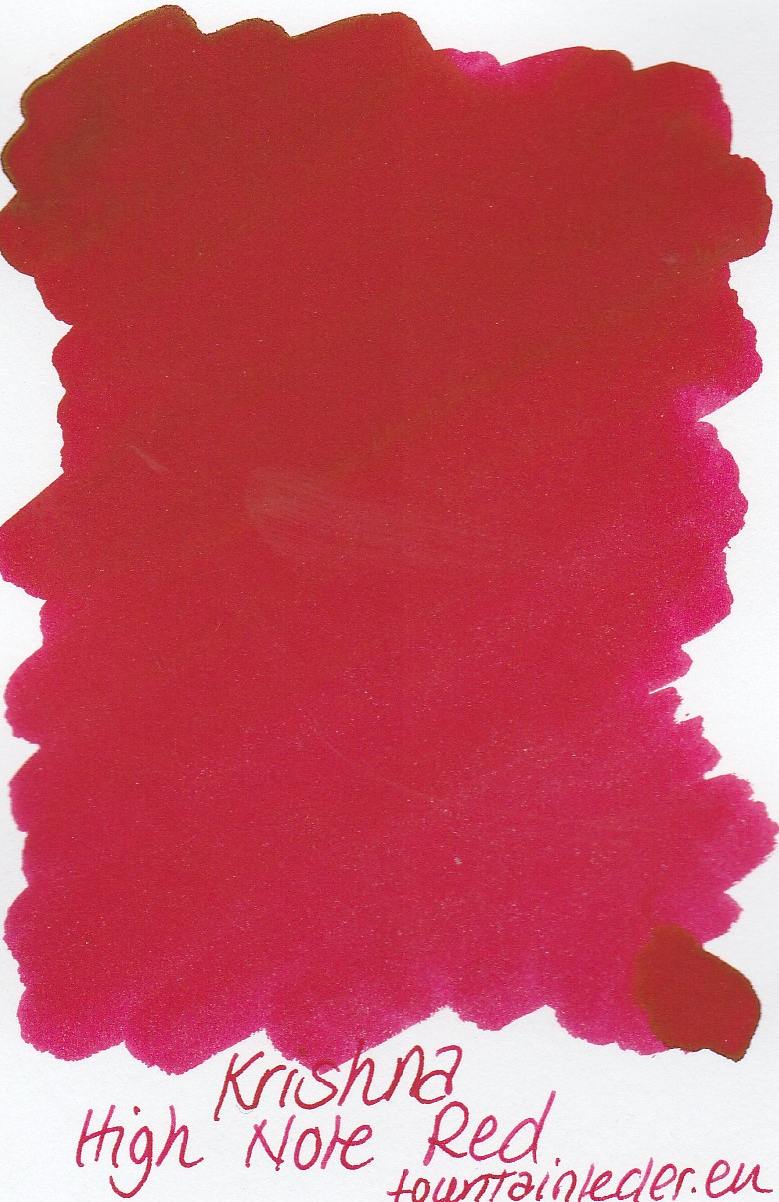 Krishna SR High Note Red Ink Sample 2ml  