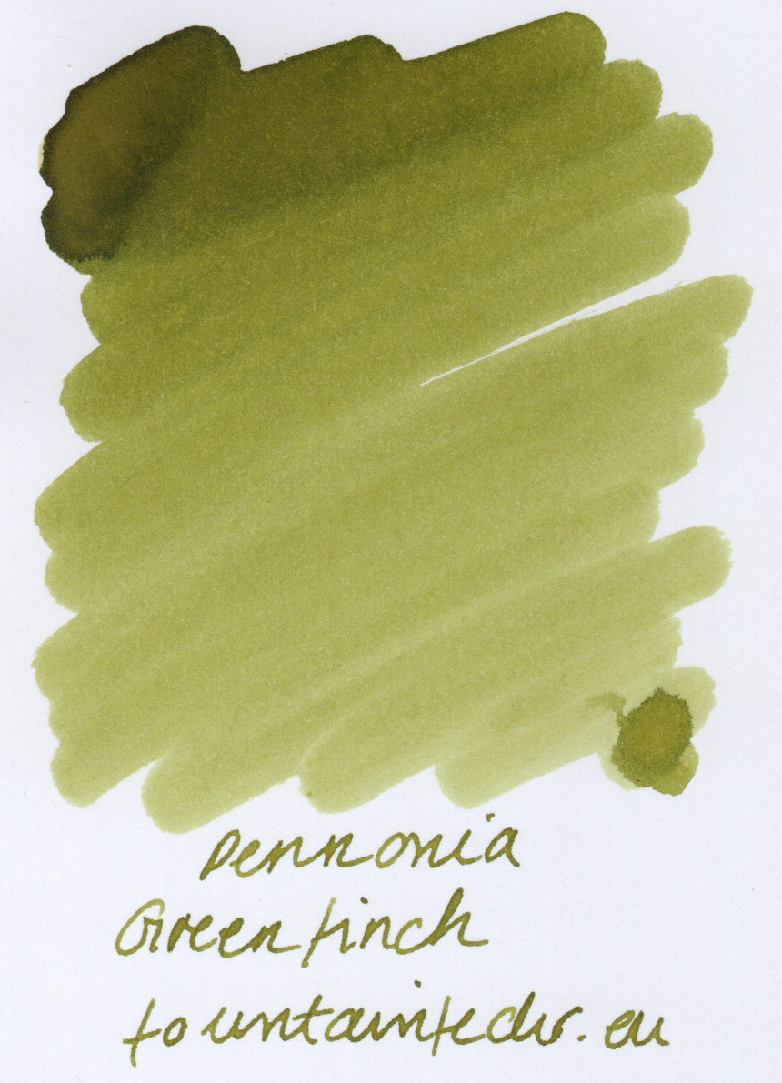 Pennonia Greenfinch Ink Sample 2ml