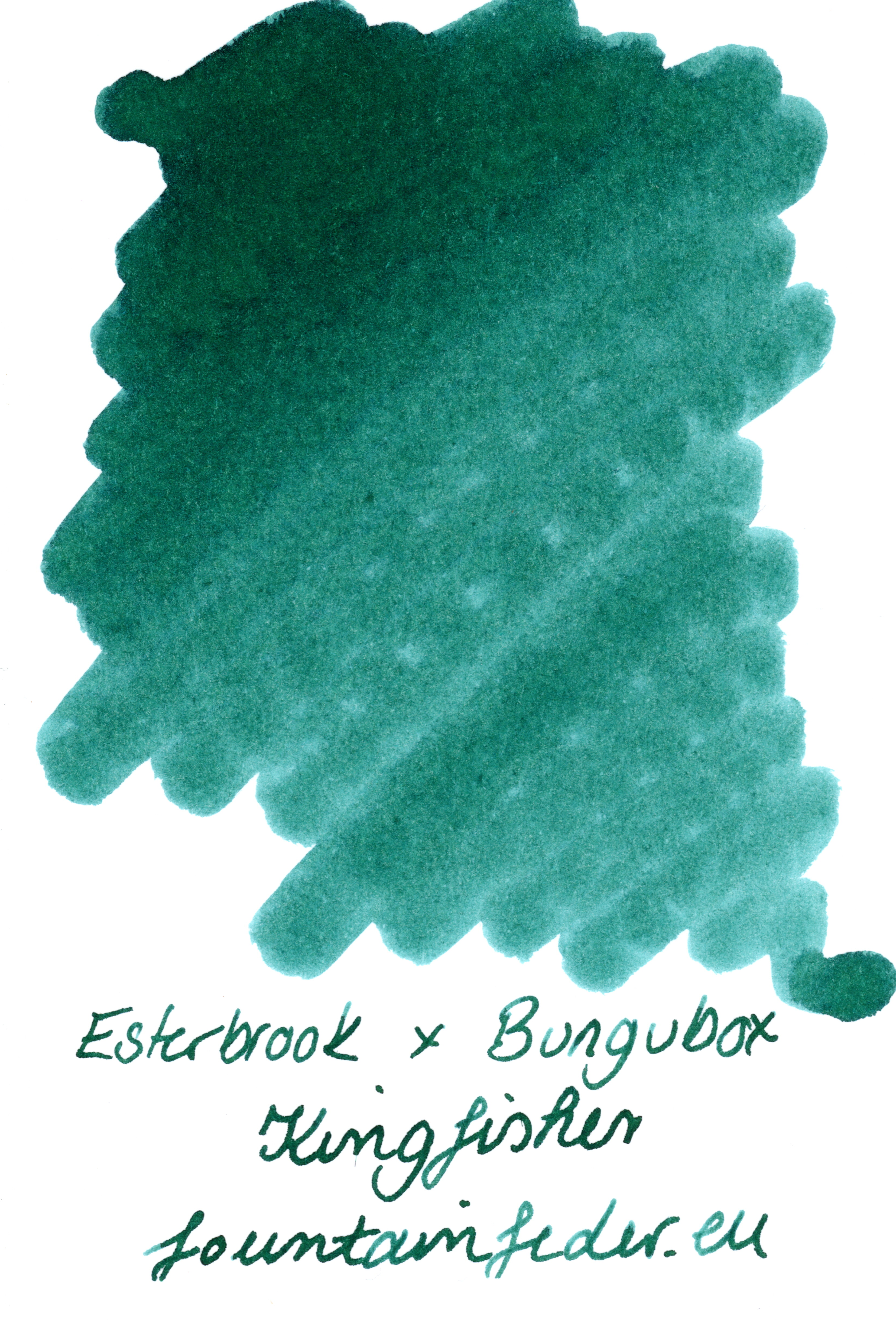 Esterbrook x Bungubox - Kingfisher Ink Sample 2ml