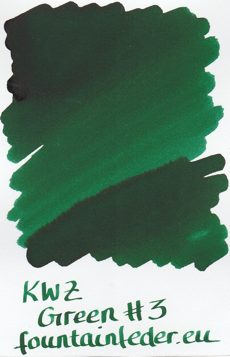 KWZ Green #3 Ink Sample 2ml    
