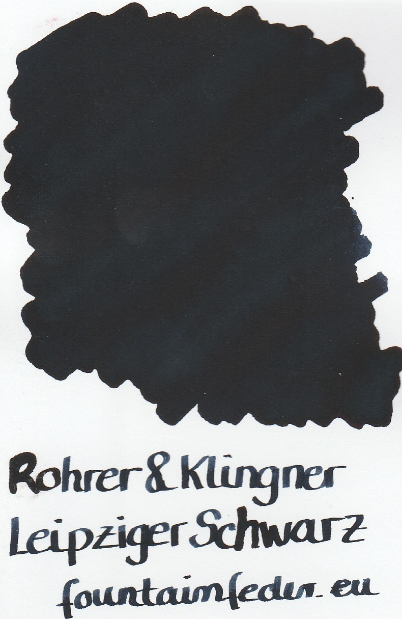 Rohrer & Klingner Leipziger Schwarz Ink Sample 2ml 