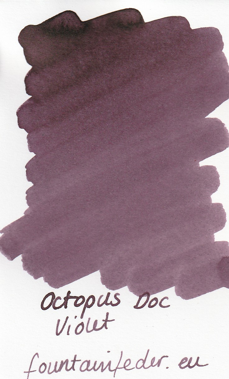 Violet Ink Color Octopus Document Violet Ink Sample 2ml