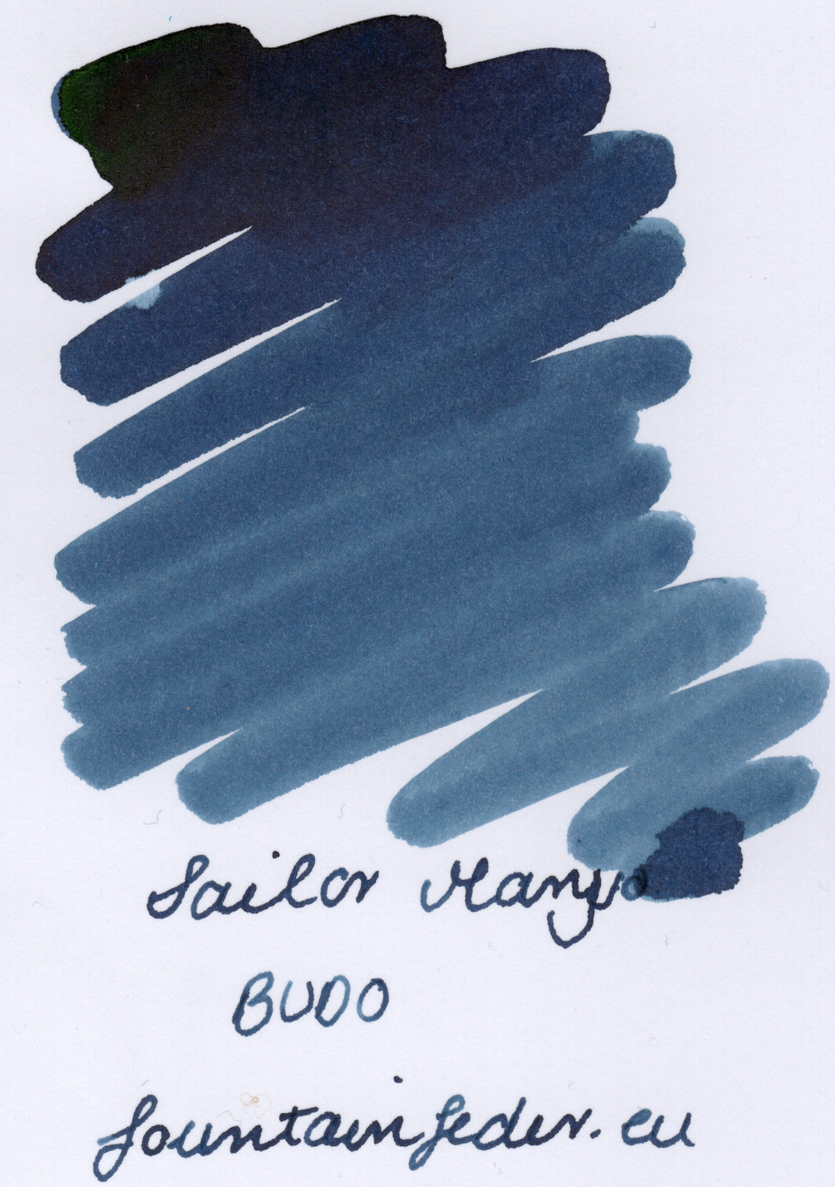 Sailor Manyo Budo Ink Sample 2ml 