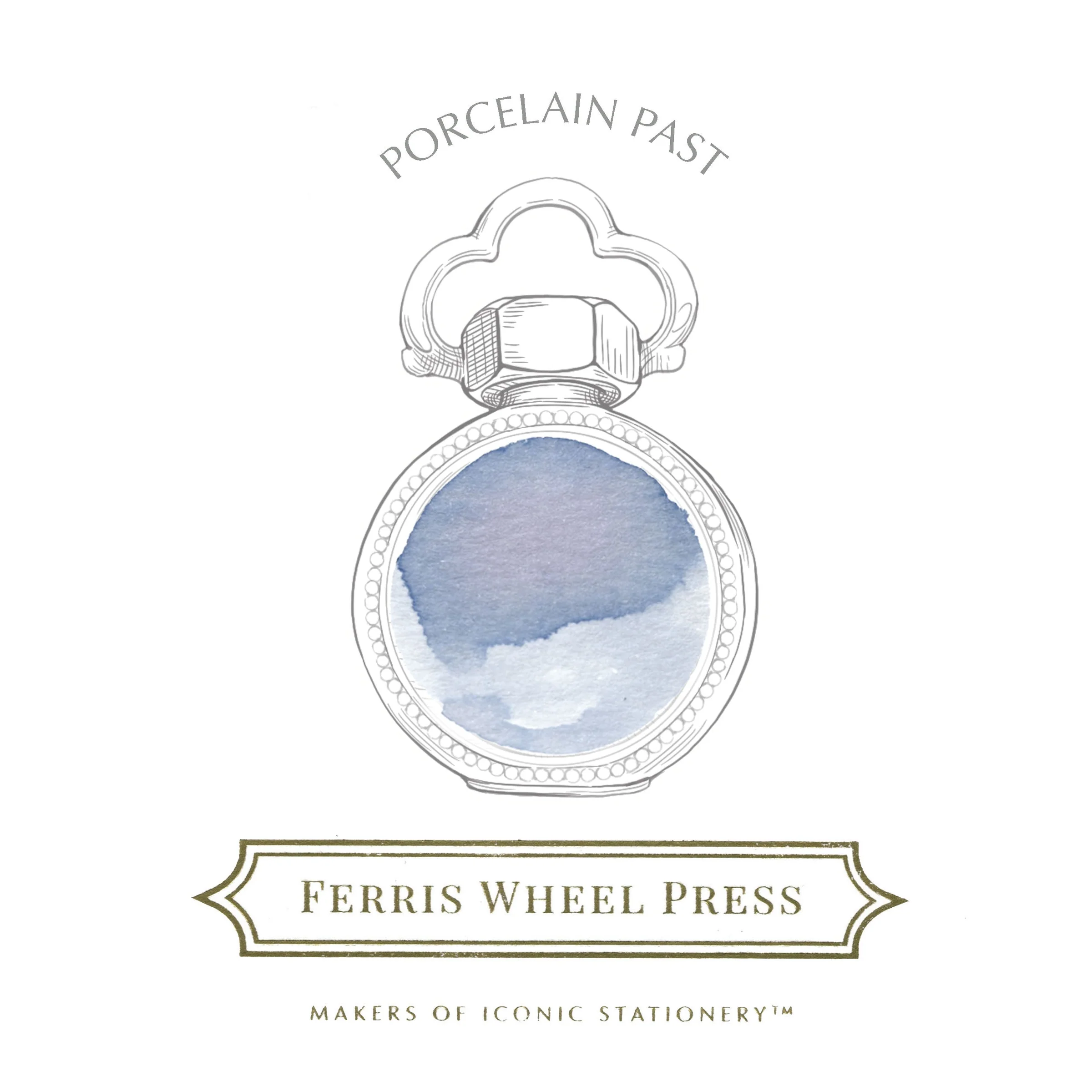 Ferris Wheel Press - Porcelain Past Ink Sample 2ml 