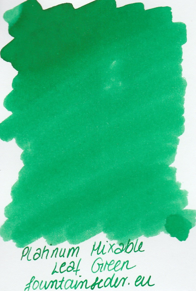 Platinum Mixable - Leaf Green Ink Sample 2ml 