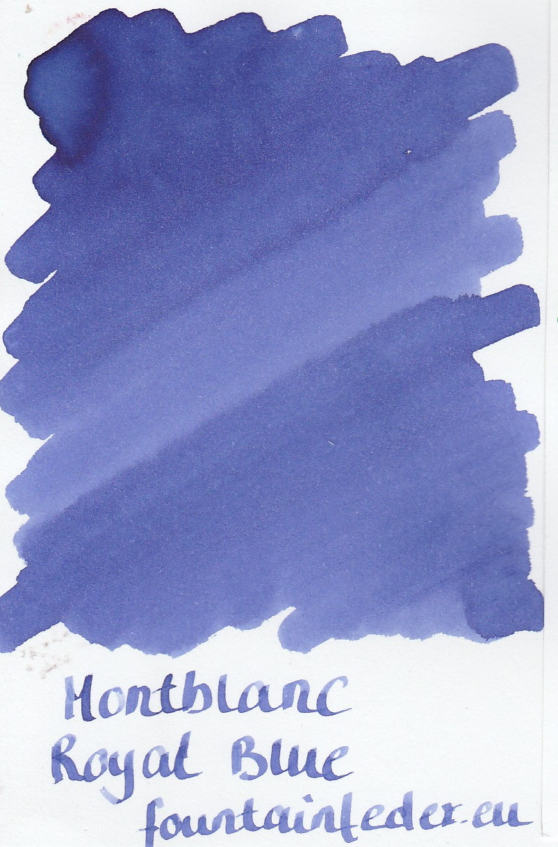 Montblanc Royal Blue Ink Sample 2ml   