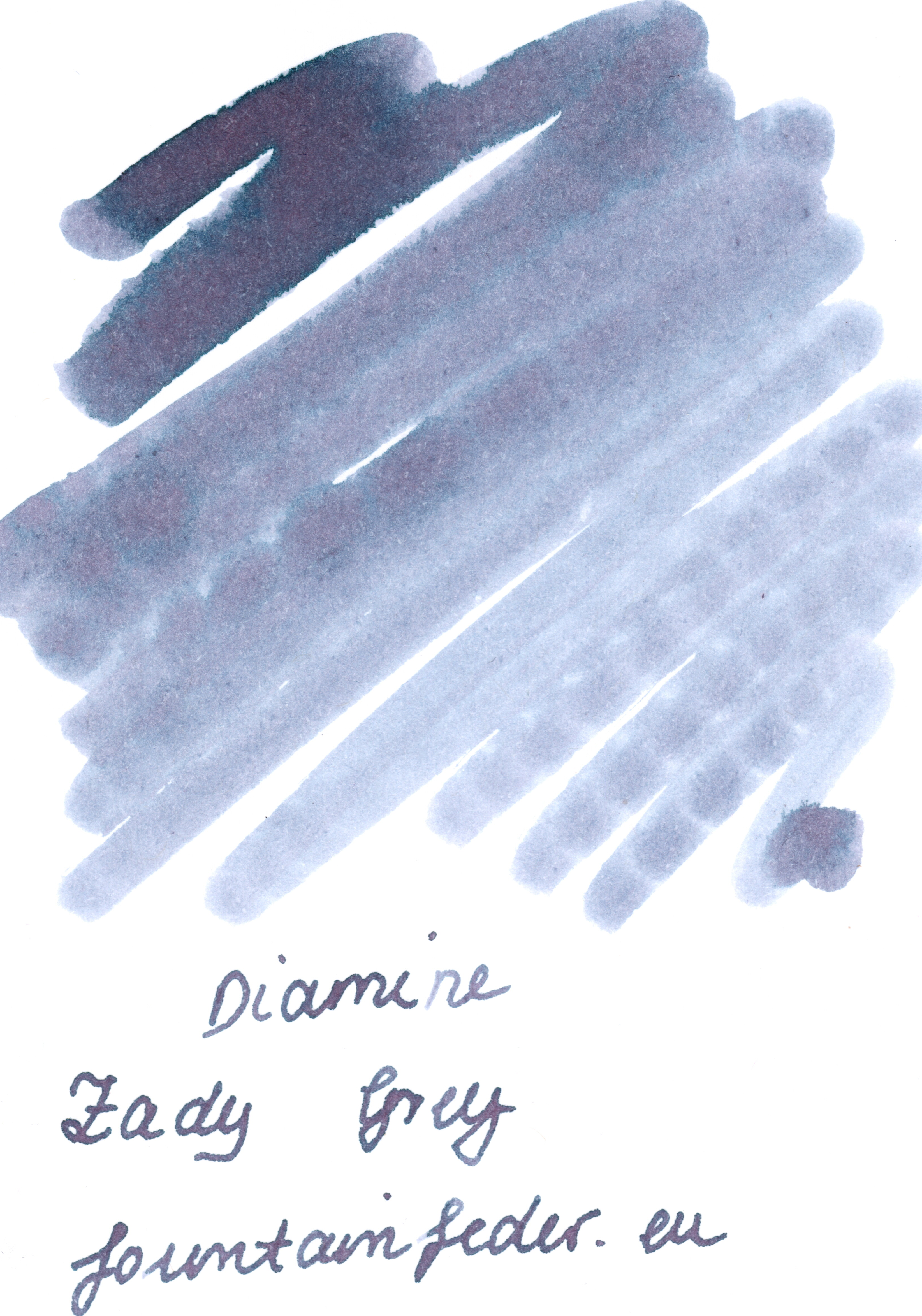 Diamine Lady Grey Ink Sample 2ml 