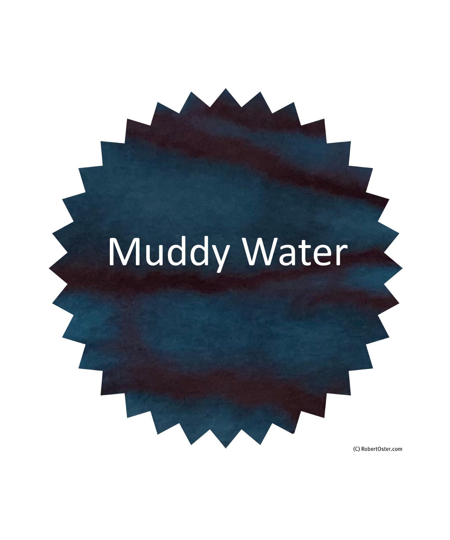 Robert Oster MudPack - Muddy Water  Ink Sample 2ml