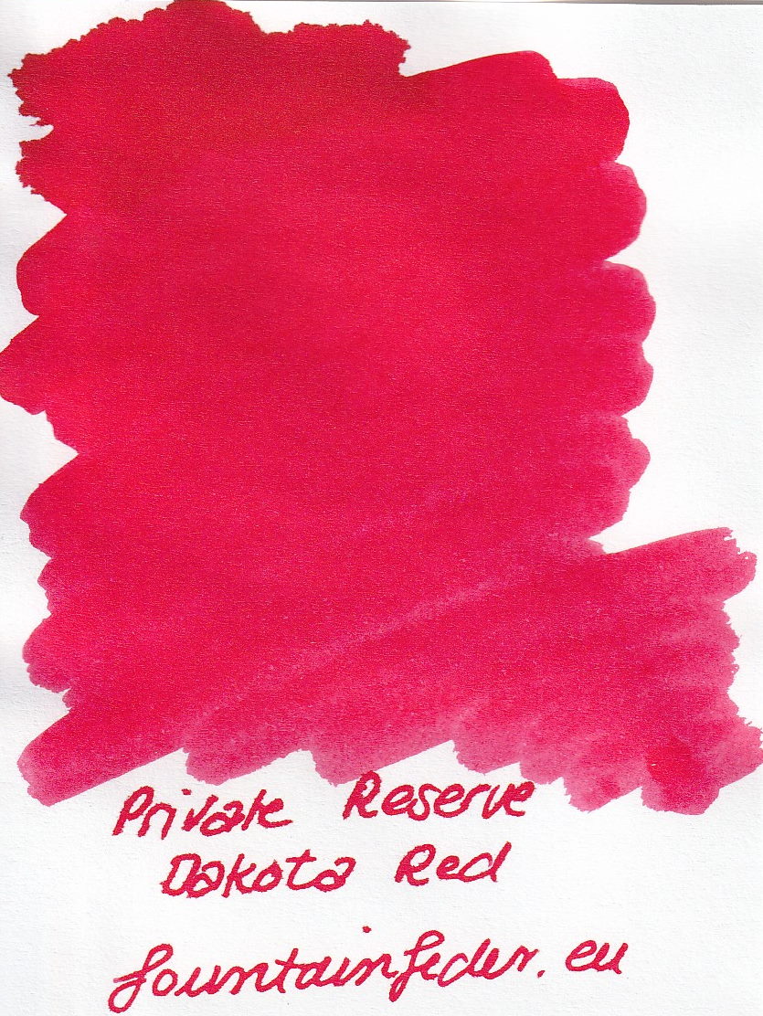 Private Reserve - Dakota Red  Ink Sample 2ml