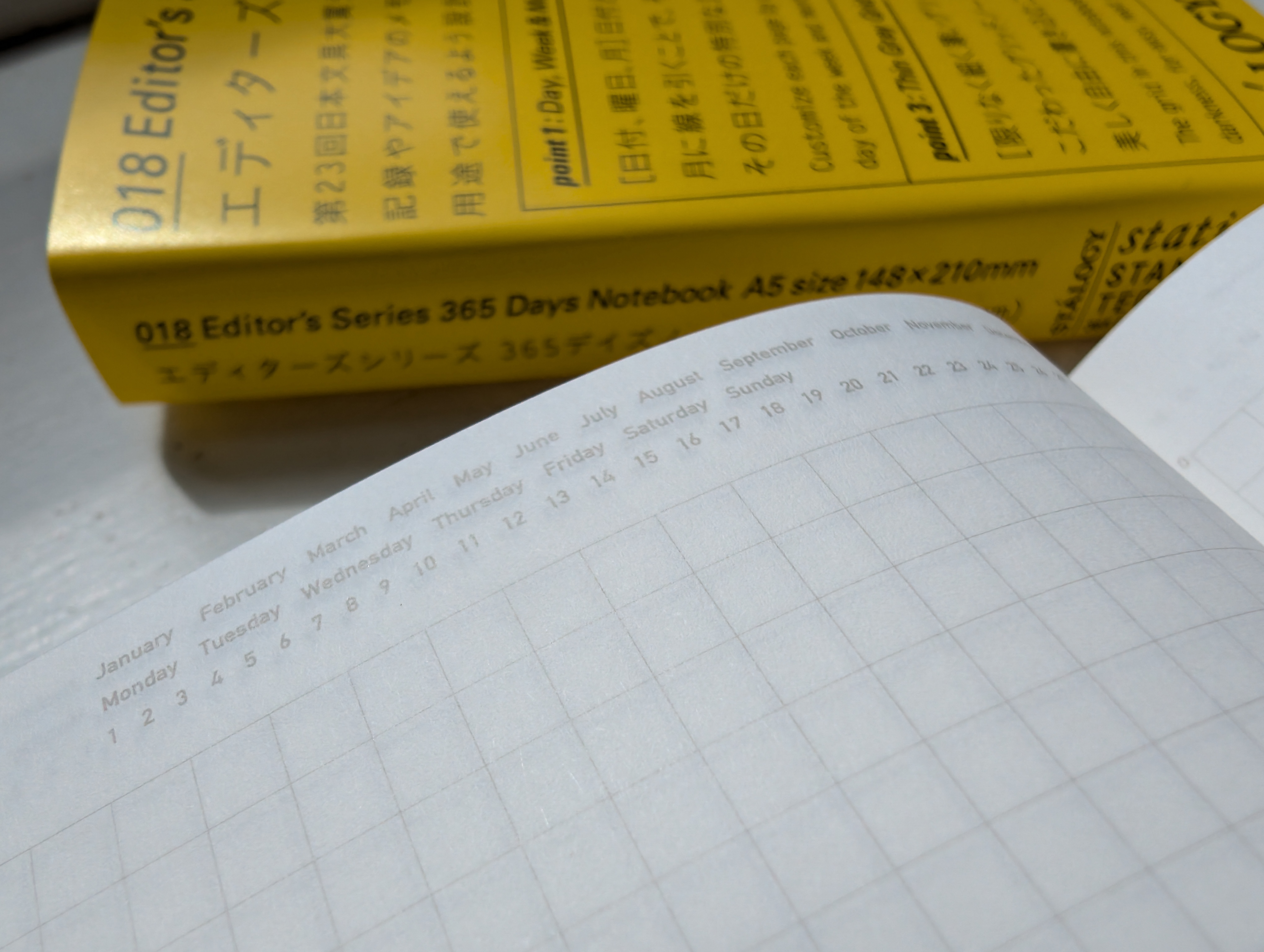 Stalogy 365 Days Notebook