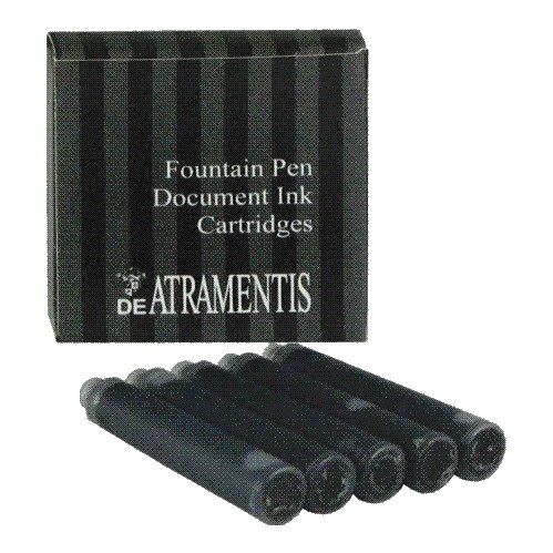 DeAtramentis Document Black Cartridges