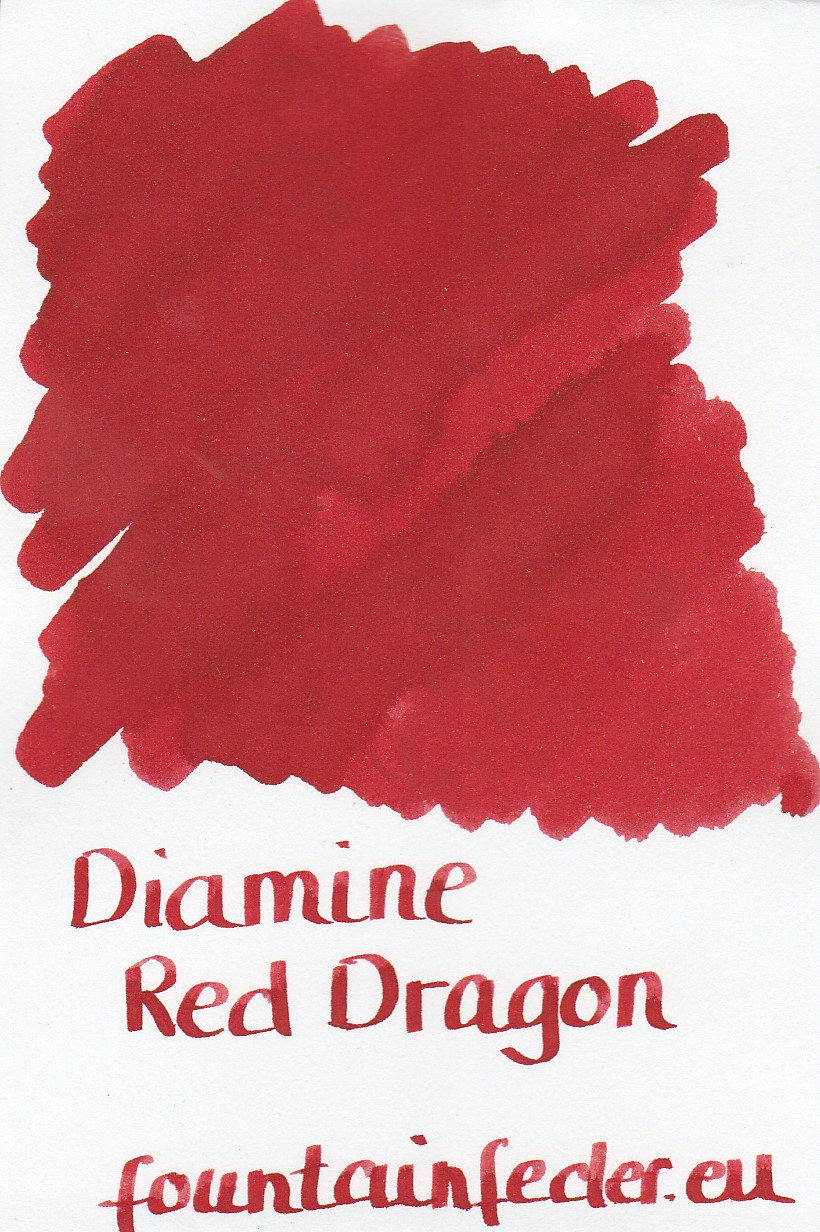 Diamine Red Dragon Ink Sample 2ml