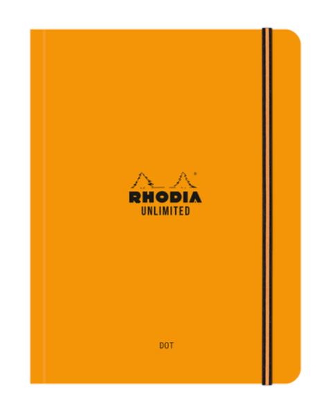 Rhodia Unlimited A5+ Dotted - Orange