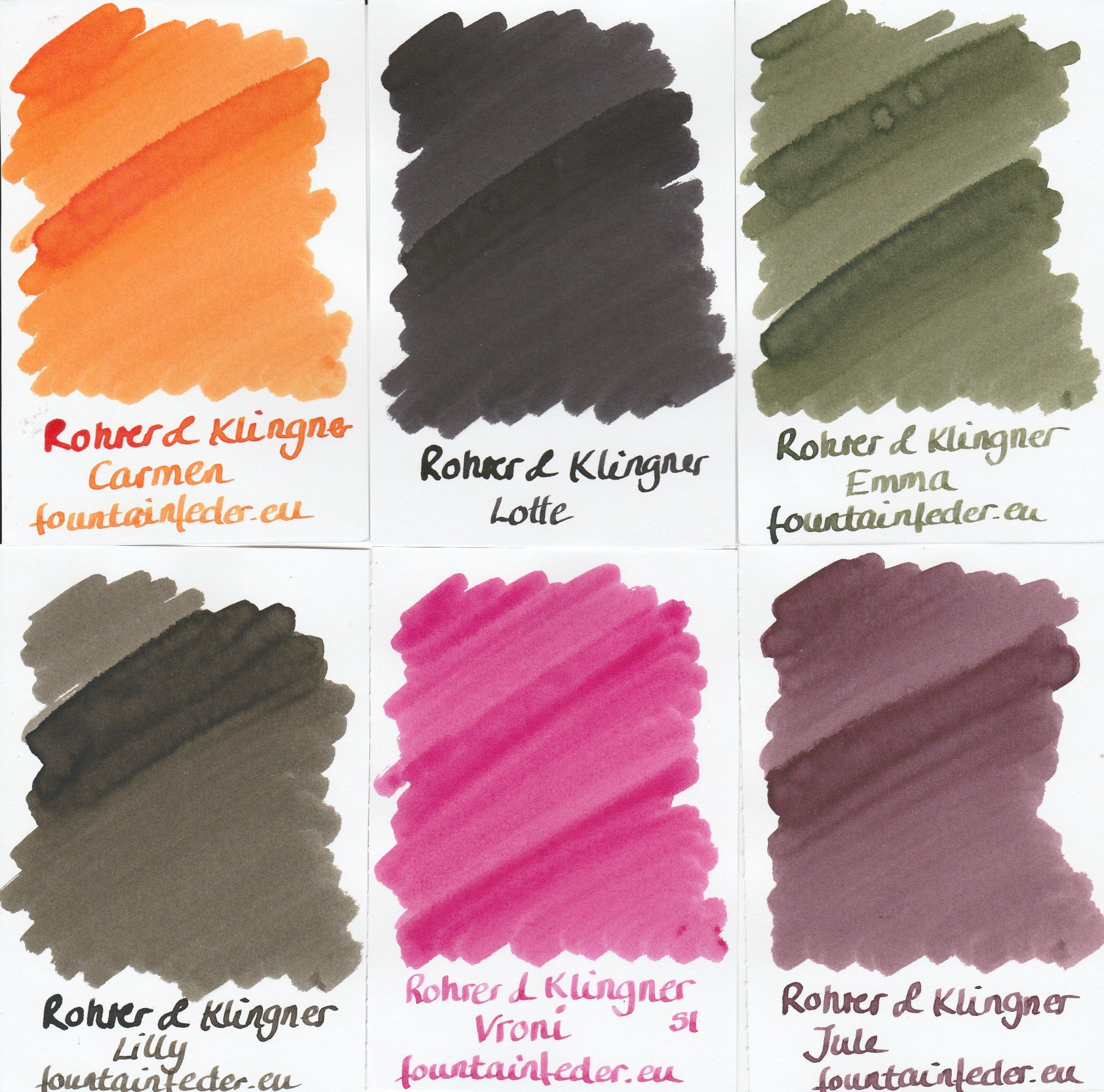 Rohrer & Klingner SketchINK Emma Ink Sample 2ml